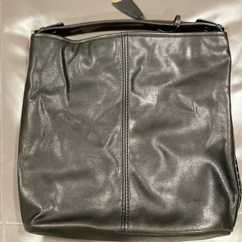 Gussaci large vegan leather bag